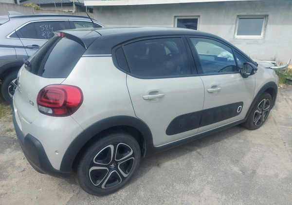 Citroen C3 cena 21900 przebieg: 50000, rok produkcji 2019 z Wągrowiec małe 56